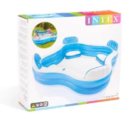 Piscinette gonflable familiale Intex 229x229xH66cm