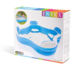 Piscinette gonflable familiale Intex 229x229xH66cm