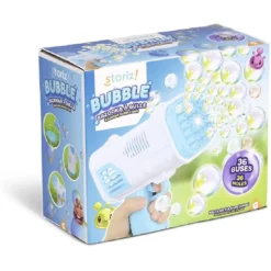 Pistolet à bulles bazooka 36 buses plastique rose