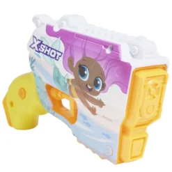Pistolet à eau enfant remplissage rapide avec personnage 17x4,5xH13cm