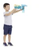 Pistolet à eau enfant requin lance bulle 27x6,5xH17,5cm (2 modèles)