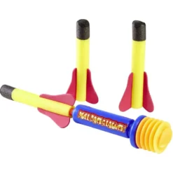 Pistolet lance roquette + 3 munitions en mousse