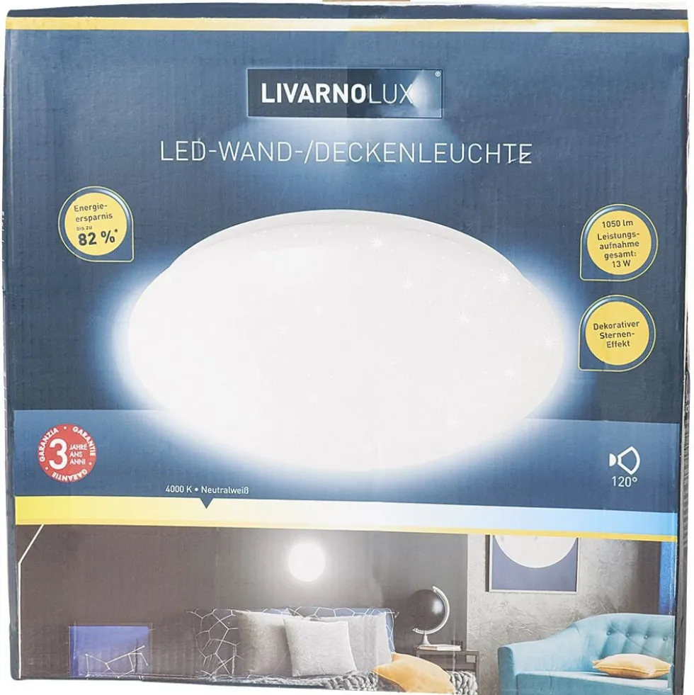 Plafonnier rond 30 cm 36 LED