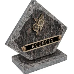 Plaque funéraire souvenir