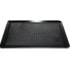 Plaque pâtissière perforée acier noir 39,6x29,6cm