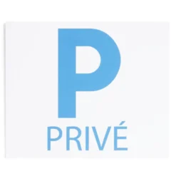 Plaque signalétique "Parking privé" - 24x20 cm