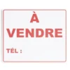 Plaque signalétique "À vendre" - 24x20 cm