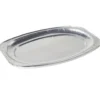 Plat à barbecue ovale aluminium x5 L43x29xH2,5cm