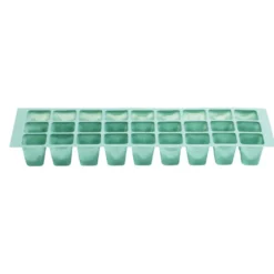 Plateau de culture pour semis plastique vert 27 compartiments 3 pièces