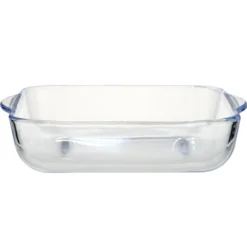 Plat à four carré 1,5L en verre 24x21xH5,5cm