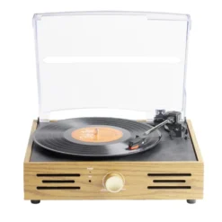 Platine vinyle vintage enceinte bluetooth 2en1