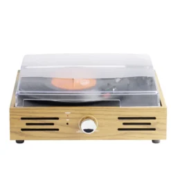 Platine vinyle vintage enceinte bluetooth 2en1