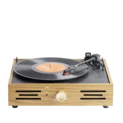 Platine vinyle vintage enceinte bluetooth 2en1