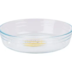 Plat à tarte rond Pyrex Daily verre transparent Ø23cm