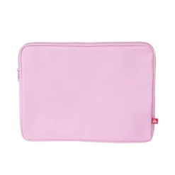Pochette protection ordinateur polyester vert 34x24x2cm