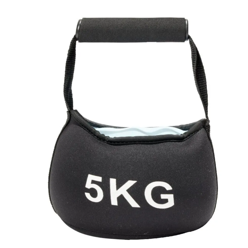 Poids kettlebell 5kg textile