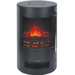Poêle soufflant 2en1 Homday déco effet flamme