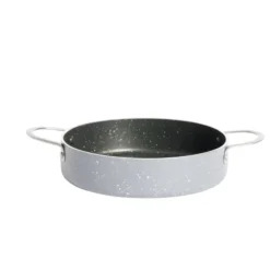 Poêle tous feux dont induction aluminium et inox noir Ø16cm