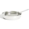 Poêle tous feux dont induction inox gris Ø28cm