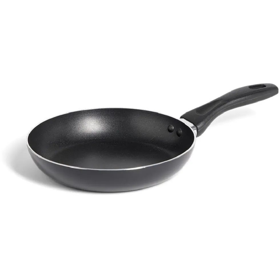 Poêle tous feux sauf induction aluminium noir Ø20cm
