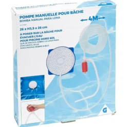 Pompe à eau manuelle pour bâche