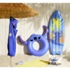 Poncho enfant Disney Stitch microfibre 50x80cm avec capuche