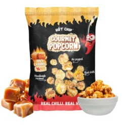Pop corn piquant Hot Chip au caramel 120gr