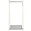 Portant bambou et tablette 75x44xH160cm