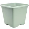 Pot carré Chorus couleur vert laurier 24,2L