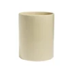 Pot de conservation 2,1L grès carreau de ciment couvercle bambou Ø14,2xH17,7cm