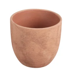 Pot de fleur terre cuite rouge Ø14xH13cm