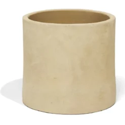 Pot en terre cuite gris foncé Ø28xH25cm