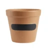 Pot à herbe rond en terre cuite Ø14xH14,5cm