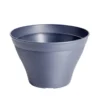 Pot rond pour plante en plastique orange Ø40xH25,5cm