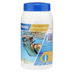 Poudre neutraliseur piscine chlore brome 1kg