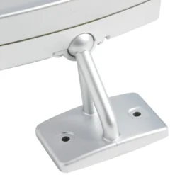 Projecteur de lumière solaire gris 6LED 150lms 10x3xH15,5cm