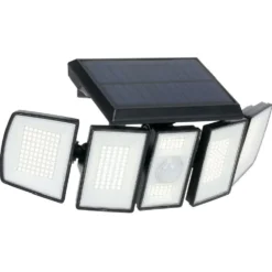 Projecteur LED mural solaire autonomie 10H