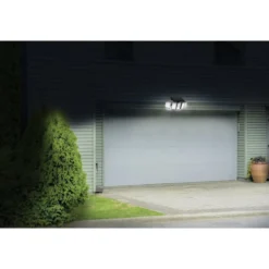 Projecteur LED mural solaire autonomie 10H
