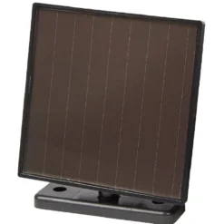 Projecteur LED solaire détecteur de mouvement 2 spots ronds