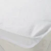 Protège matelas blanc imperméable 160x200cm