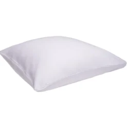 Protège oreiller 65x65 cm blanc