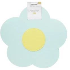 Protège-poêle x3 feutrine forme fleur Ø38cm (2 modèles)
