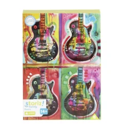 Puzzle ado 1000 pièces guitare coloré