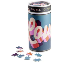 Puzzle cadre déco multicolore
