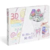 Puzzle 3D à colorier 4en1