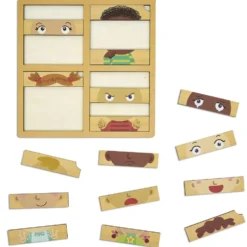 Puzzle des émotions en bois