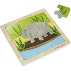 Puzzle en bois 9 pièces