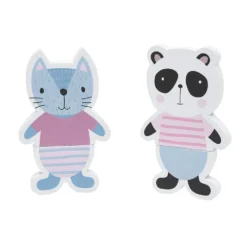Puzzle magnétique animal en bois 8 pièces