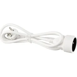 Rallonge électrique blanche 1,5 m