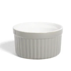 Ramequin en grès gris Ø9xH5cm